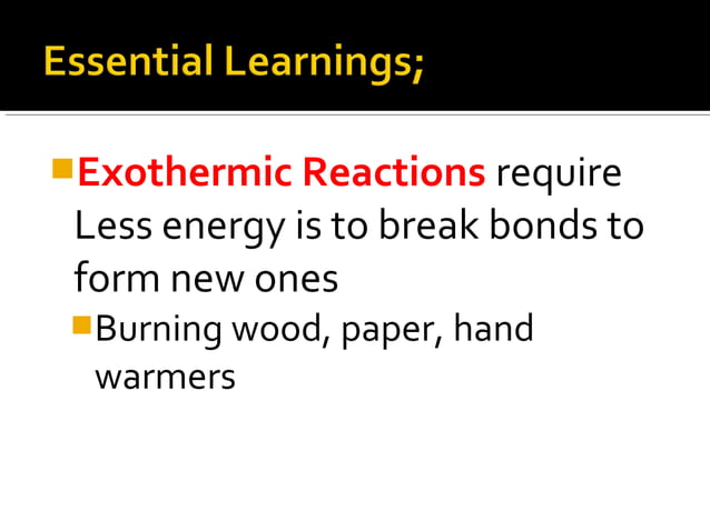 Notes gb lab 08 endothermic and exothermic reactions | PPT