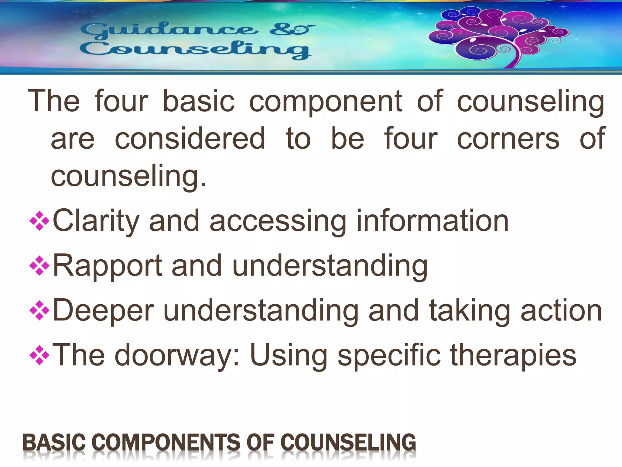 Notes guidance & counseling | PPTX