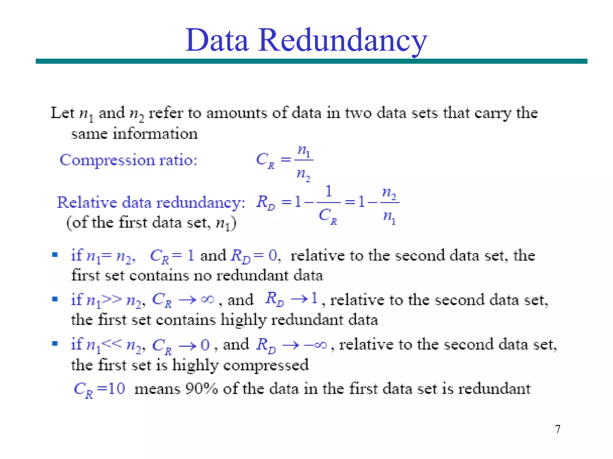 7 Data Redundancy 