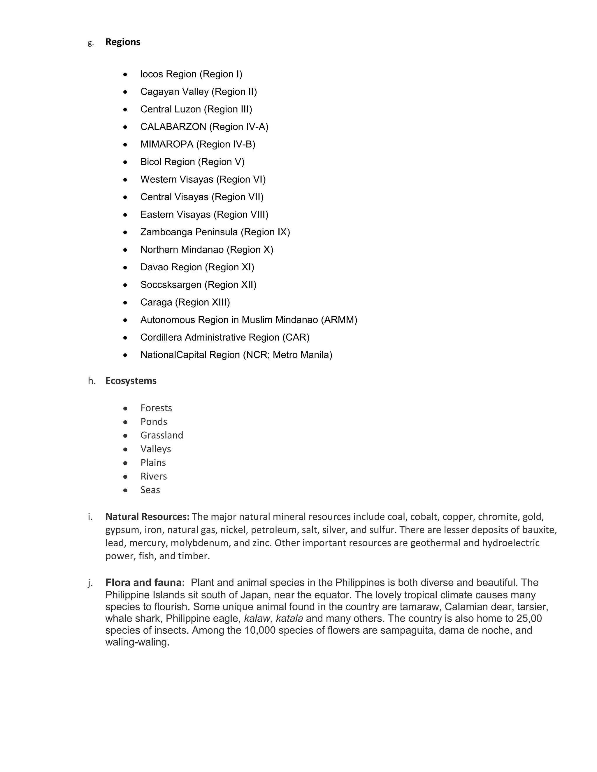 Tagalog Legend. It presents how Bathala created the Filipino people as well as the formation of the Philippine archipelago.