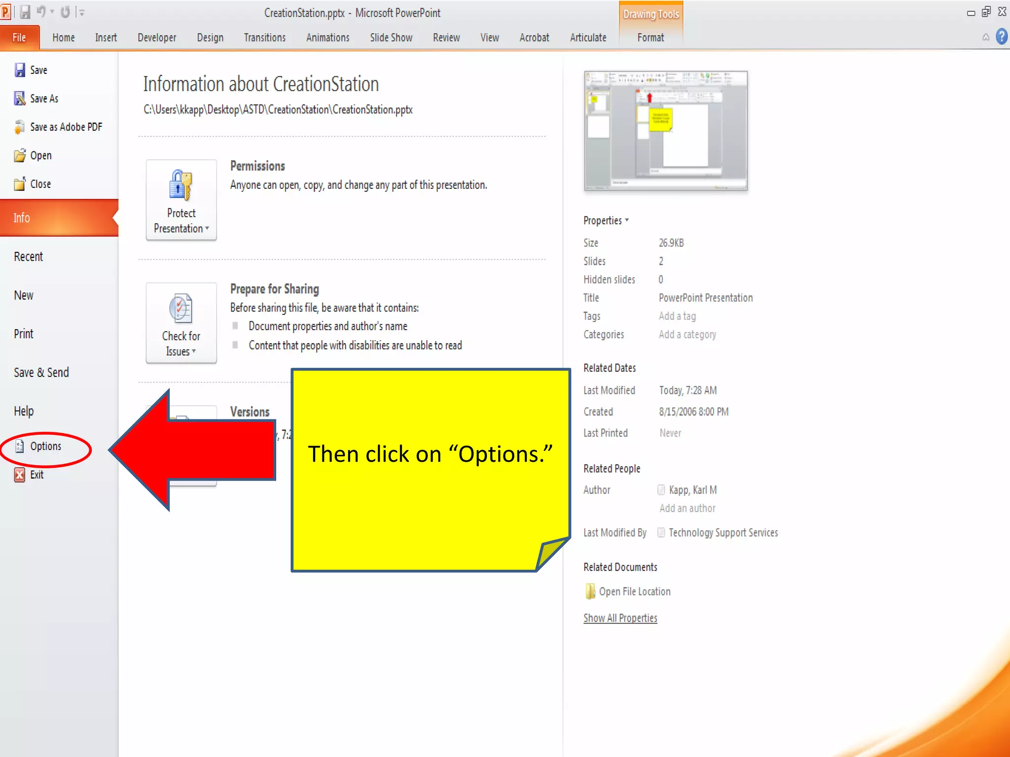 Take Notes Right on a PowerPoint Slide | PPT