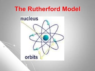 The Rutherford Model
 