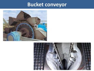 Bucket conveyor
 