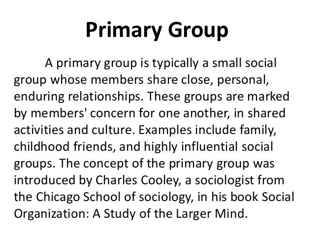  Secondary Group Definition What Is The Difference Between Primary Group And Secondary Group 