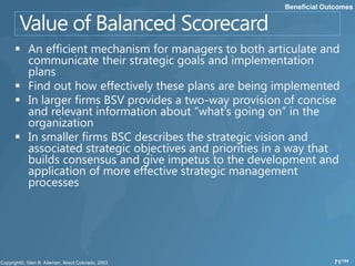 Beneficial Outcomes




             71/104
 