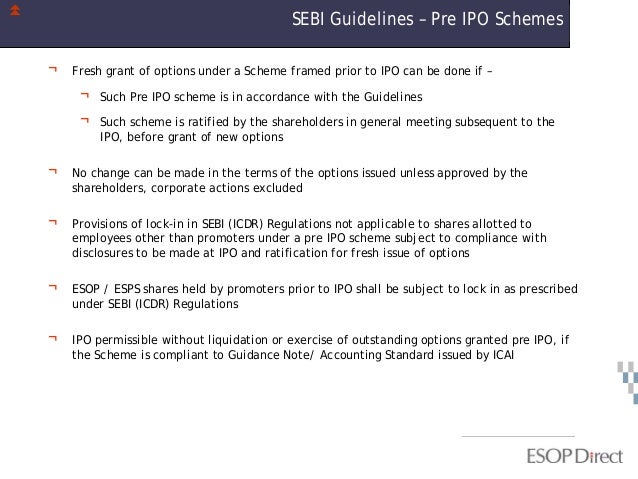 Interim guidance pre ipo investment