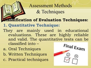 Notes on evaluation part ii | PPTX