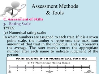 Sample Trait Rating Scale Notes on evaluation part iii | PPTX