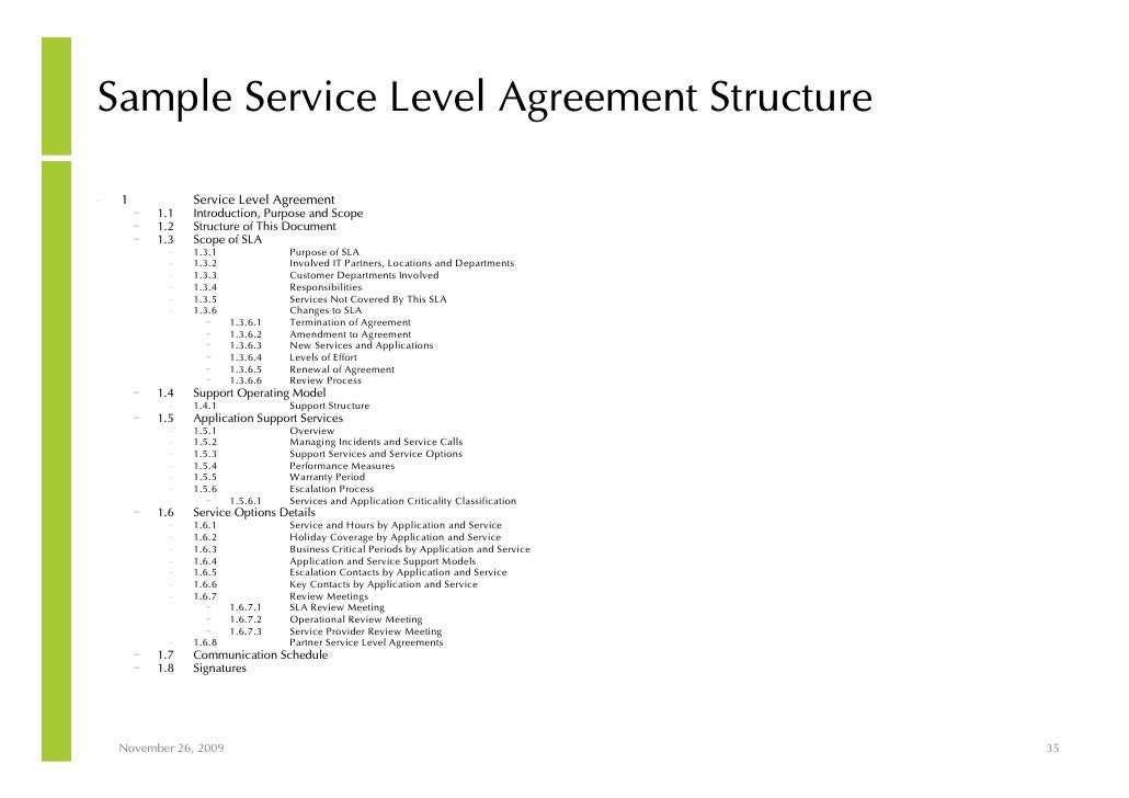 Operational Level Agreement Template from image.slidesharecdn.com