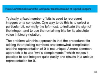 java programming tutorial 29 3 n bit sign integers... Lecture Notes on Number Systems Application.pptx