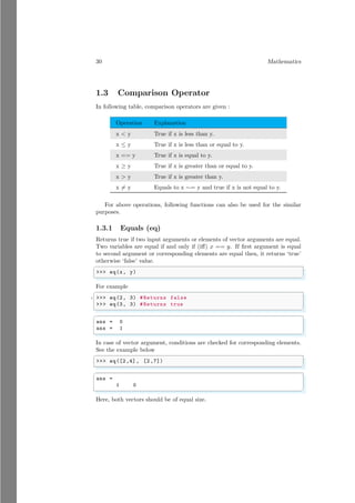 Notes for GNU Octave - Numerical Programming - for Students 01 of 02 by ...