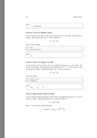 Notes for GNU Octave - Numerical Programming - for Students 01 of 02 by ...