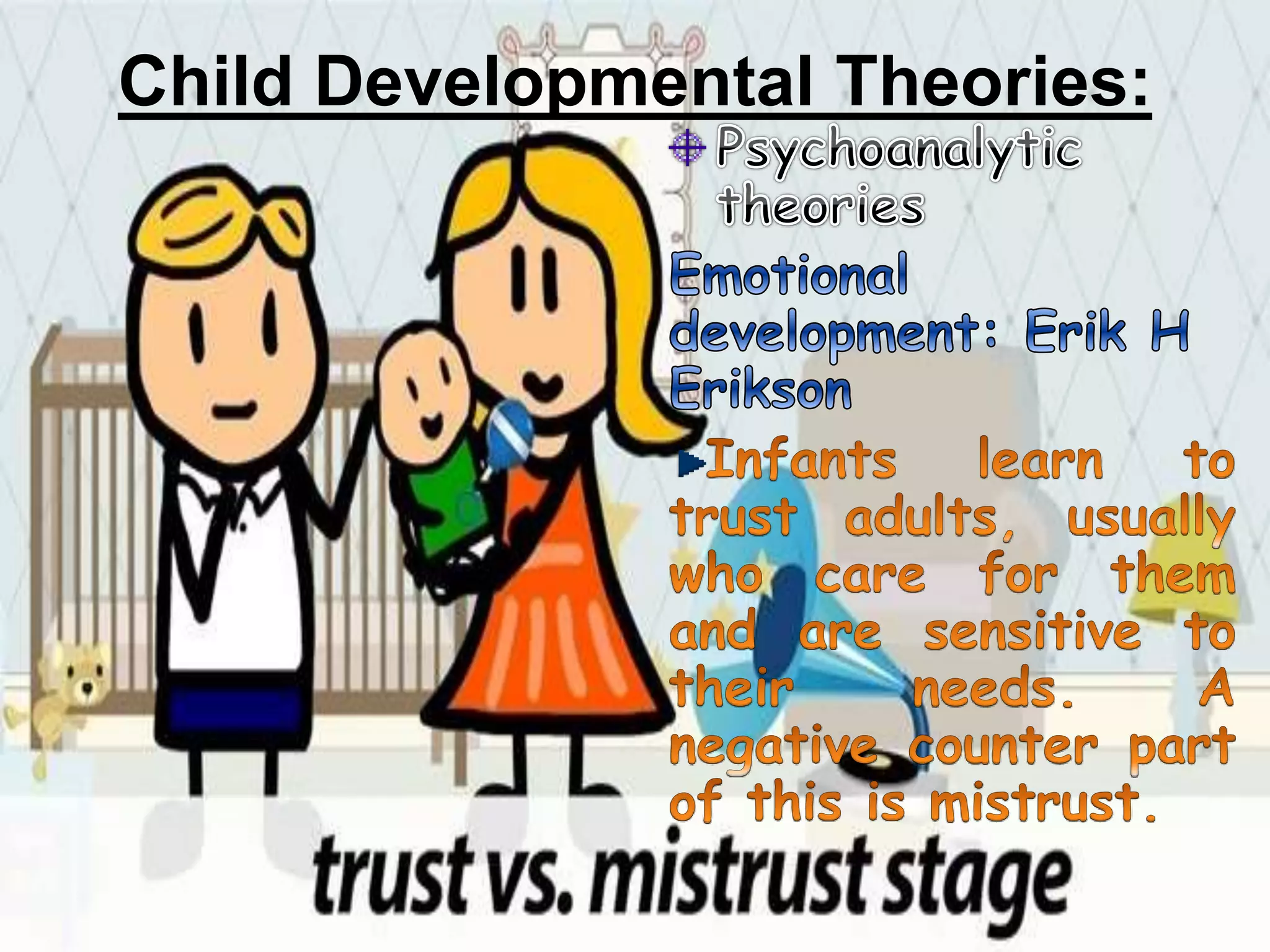Child Developmental Theories:
 