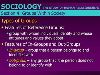Relational Groups. Examples Notes soc chapter 3 | PPT