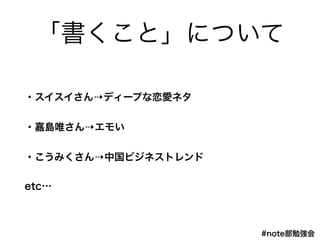#note㏊
餯ȡˤĤ
??ǥ`פۥͥ
?΍uΨ?⤤
?ߤ?йӥͥȥ
etc
 