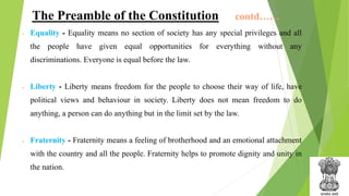 Detailed UNIT 1 NOTES OF CONSTITUTION OF INDIA | PDF