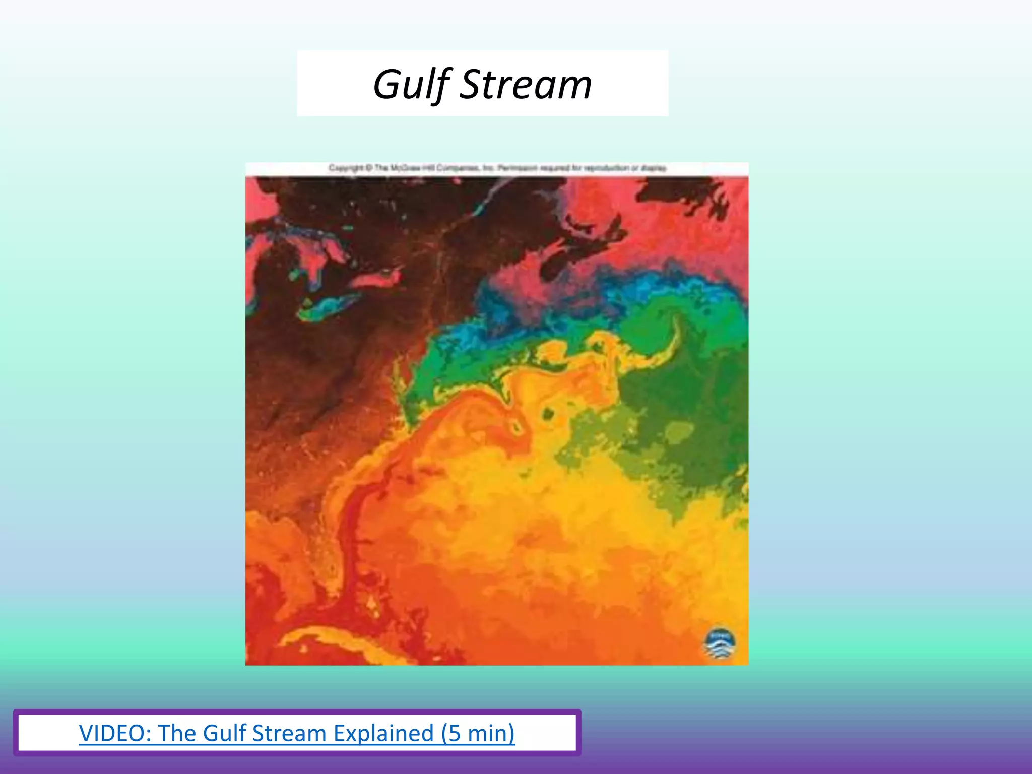 Gulf Stream
VIDEO: The Gulf Stream Explained (5 min)
 