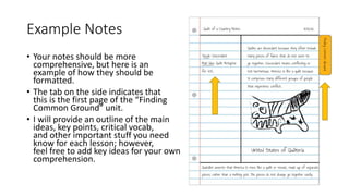 Key Points To Note Example Taking Notes For Success | PPTX