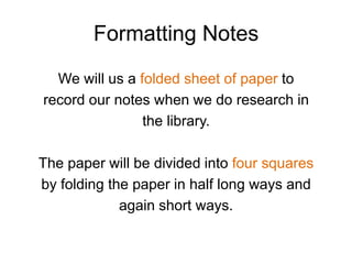 Caveman Notes Note taking caveman | PPTX