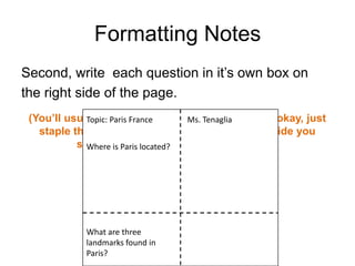 Caveman Notes Note taking caveman | PPTX