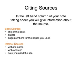 Caveman Notes Note taking caveman | PPTX