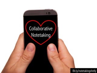 Mobile Research: Notetaking and Bookmarking