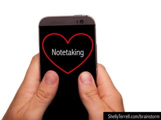Mobile Research: Notetaking and Bookmarking