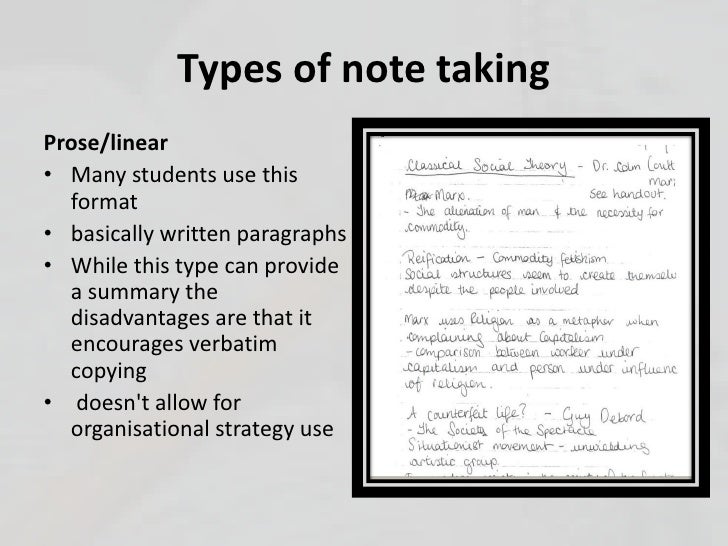 the essays notes the essays notes