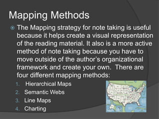 Note Taking Tips and Strategies | PPTX