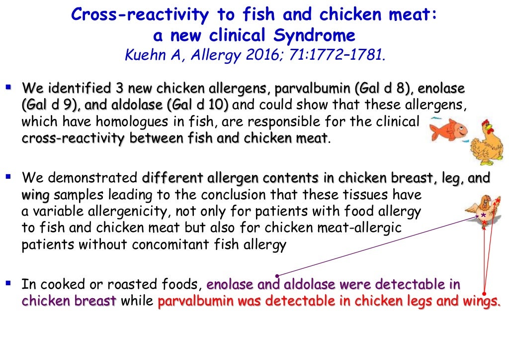 Not every seafood allergy is allergy