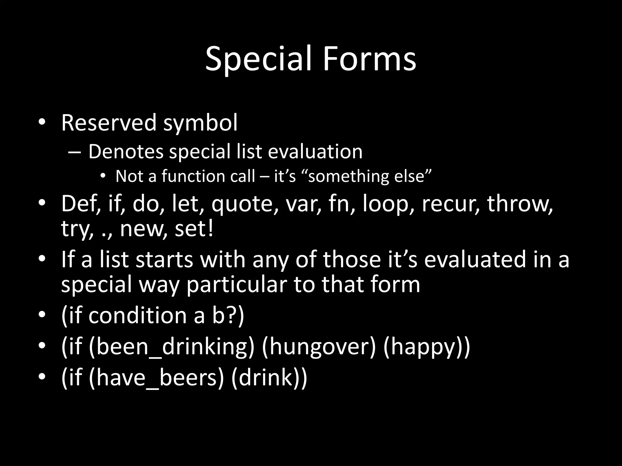 Clojure is Impure so has MutabilityVarMutable pointer to immutable dataYou can’t change the dataBut you can change what data the var points toBut vars hold global data, function defs etc .This data won’t changeSo why are vars mutable?So we can patch running software. 