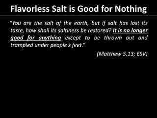 Preaching on Nothing | PPTX