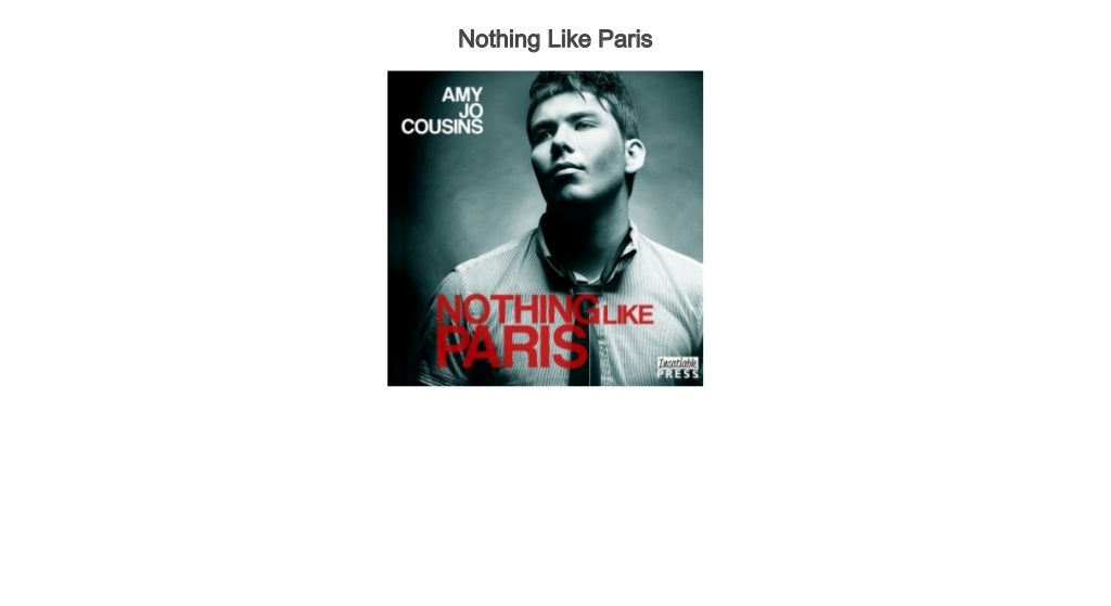 Nothing Like Paris Free Audio books Trial