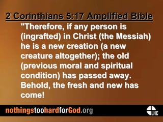 Nothing's Too Hard for God - A Marking Point