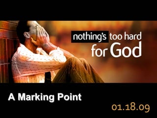 A Marking Point
 