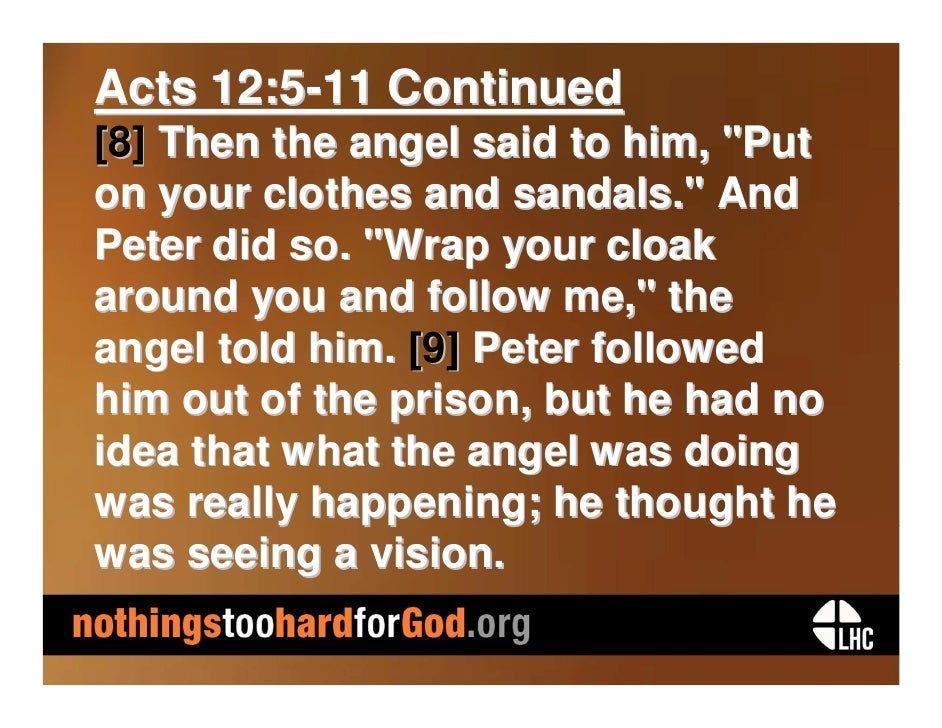Acts 12 5 11