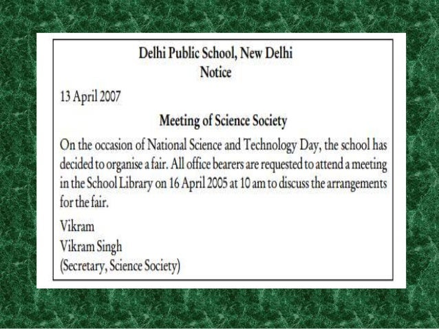 notice writing by kuldeep bartwal deep how to write an agenda for a board meeting