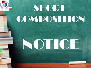 NOTICE.pptx format of notice learn notice writing | PPTX