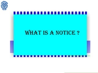Tips Notice Comprehensive Guide to Notice Writing: Format, Samples, and Tips for ...