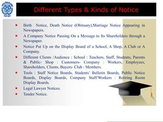 Tips Notice Comprehensive Guide to Notice Writing: Format, Samples, and Tips for ...
