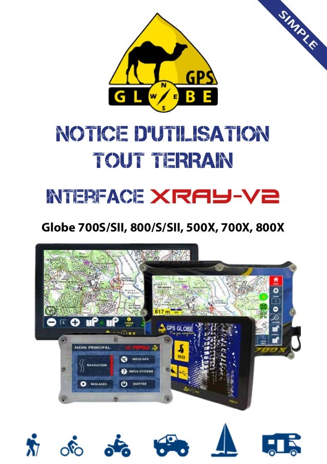 Notice GPS Globe XRAY V2 simple