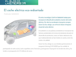 El coche eléctrico eco-rediseñado