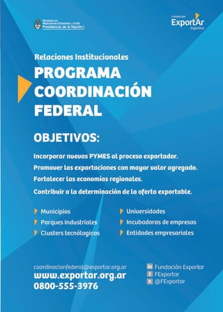 15Noticias de ExportAr
 