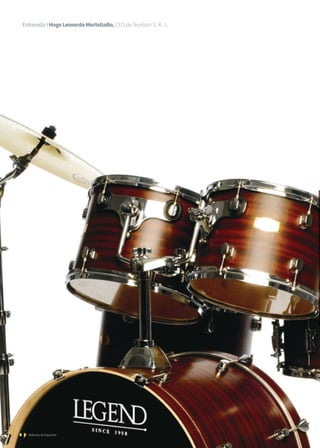 6 Noticias de ExportAr6 Noticias de ExportAr6 Noticias de ExportArNoticias de ExportAr
Entrevista I Hugo Leonardo Martellotta, CEO de Tevelam S. R . L.
6
 