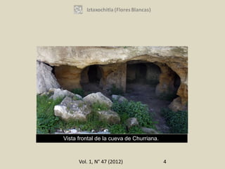 Vista frontal de la cueva de Churriana.



      Vol. 1, N° 47 (2012)                4
 