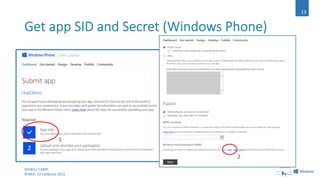 MOBILE CAMP
ROMA, 12 Febbraio 2015
13
1
2
 