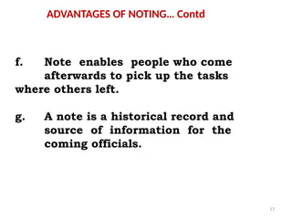Noting and drafting techniques etc in offices.pptx