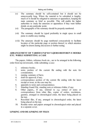 Noting & Drafting.doc