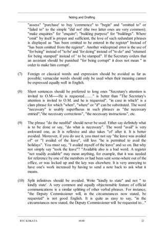 Noting & Drafting.doc