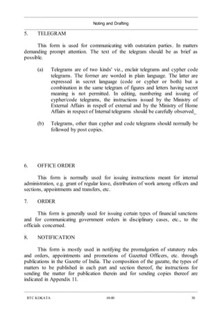 Noting & Drafting.doc